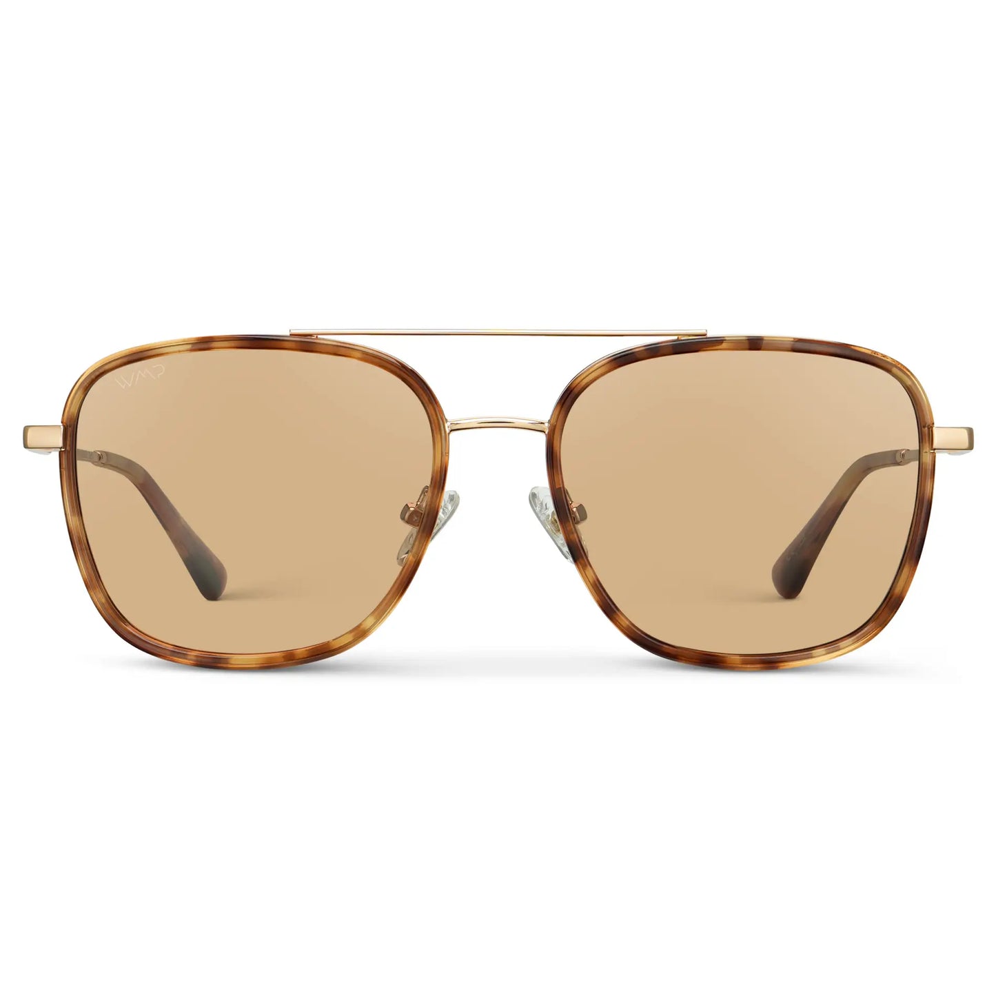 WMP-GIA Honeycomb Tortoise / Gold Tinted Lens