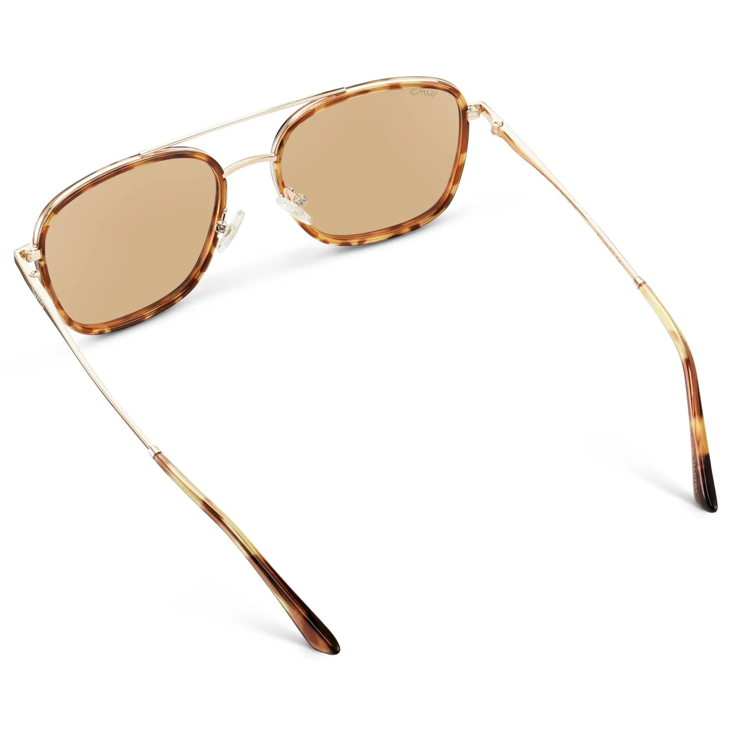 WMP-GIA Honeycomb Tortoise / Gold Tinted Lens