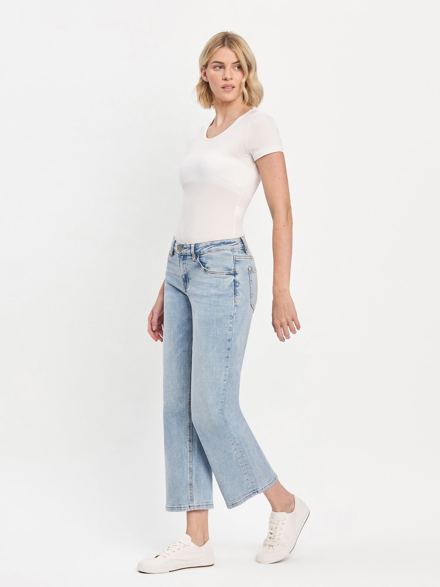 Vervet-Leann - Mid Rise Dad Jeans