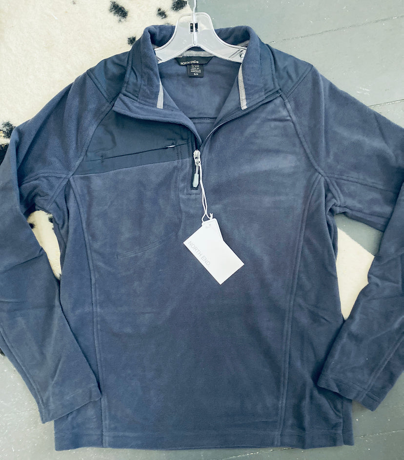 Navy fleece 1/4 zip