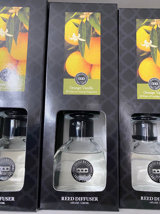 Small Reed Diffuser Orange Vanilla